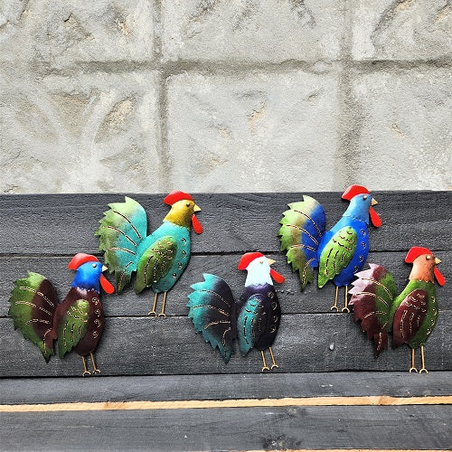 Mini Rooster Pack of 5 - Just-Oz