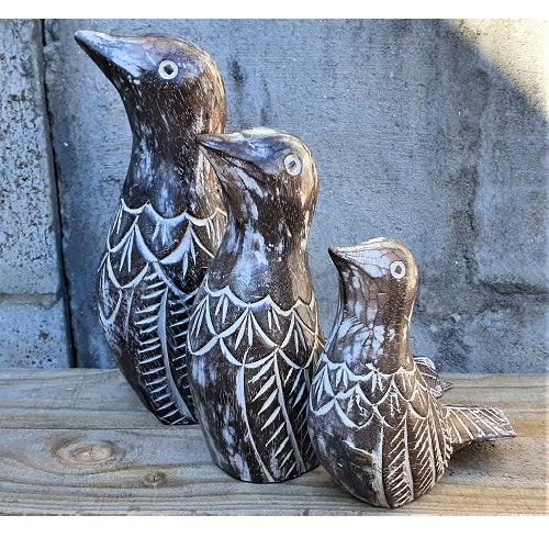 Doves Carved Feathers - Just-Oz