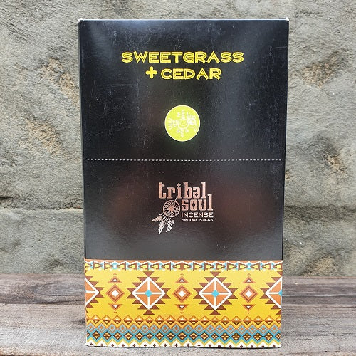 Tribal Soul Sweetgrass & Cedar Incense - Just-Oz