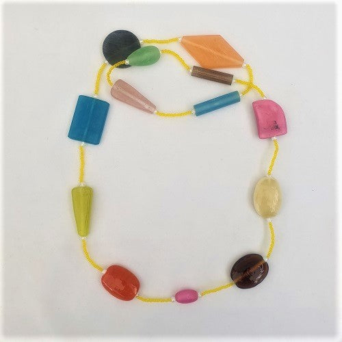 Necklace Glass Beads - Just-Oz