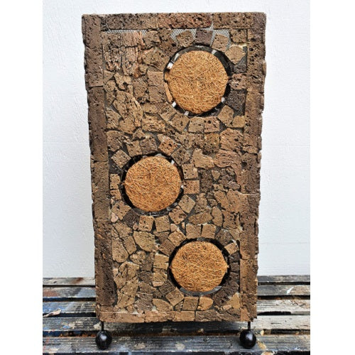 40cm Pumice Stone and Abaka Lamp. - Just-Oz