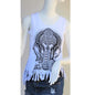 Singlet with Fringe - Ganesh - Just-Oz