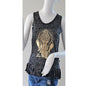 Singlet with Fringe - Ganesh - Just-Oz