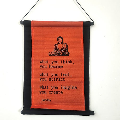 Buddha Affirmation Banner