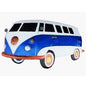 VW Kombi Side View - Just-Oz