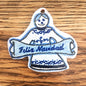 Telavera Xmas Tree Ornament. Angel Feliz Navidad - Just-Oz