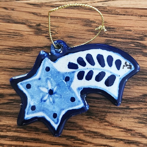 Telavera Xmas Tree Ornament. Shooting Star 3