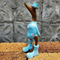 Wooden Duck Painted Flower - Just-Oz