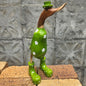 Wooden Duck Painted Flower - Just-Oz