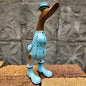 Wooden Duck Painted Dots - Just-Oz