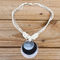 Pack of 10 Capize Shell Necklace 2 Colour