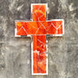 Mosaic Mirror Cross 20cm