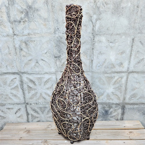 Lamp Rattan Bottle 1m