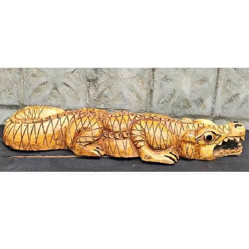 Crocodile Carved 100cm