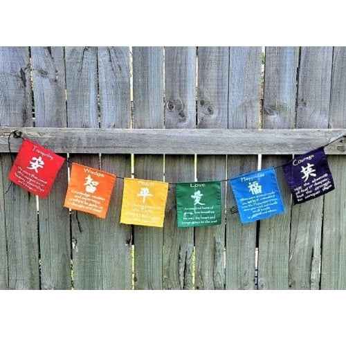 AF035 Affirmation Mini Bunting 6 Banners