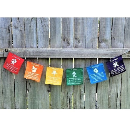 AF035 Affirmation Mini Bunting 6 Banners