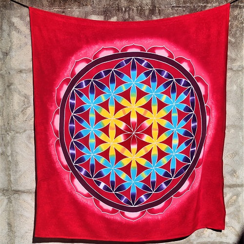 AF032E Mandala Flower Wall Hanging