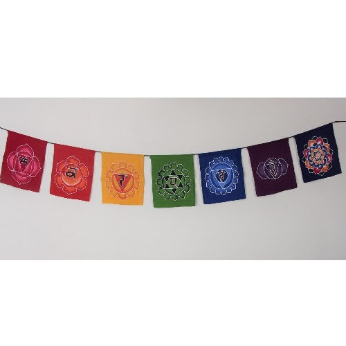 7 Chakra Bunting Banner - Just-Oz