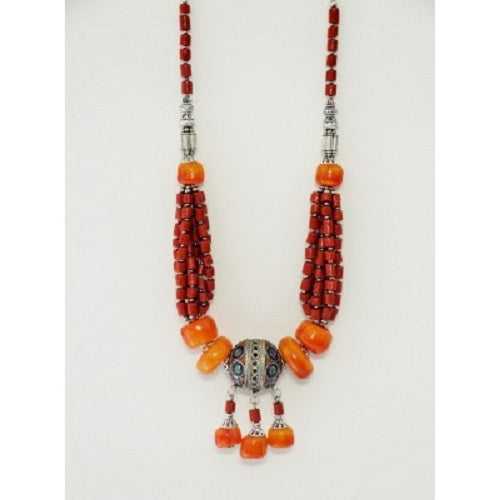 Moroccan Necklace Tribal. - Just-Oz