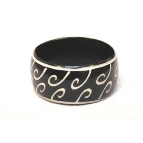 Carved Resin Bangle. - Just-Oz