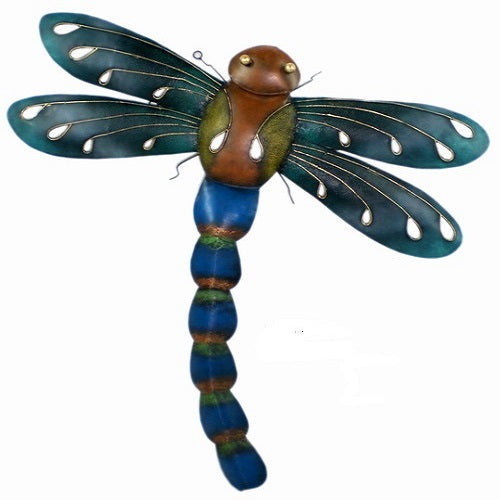 Metal Wall Art Dragonfly - Just-Oz