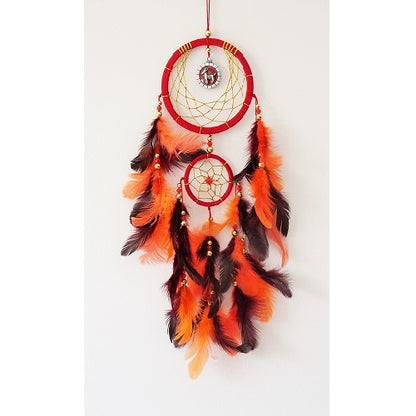 Zodiac Dream Catcher with Coloured Pendant - Just-Oz