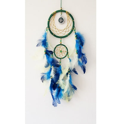 Zodiac Dream Catcher with Coloured Pendant - Just-Oz