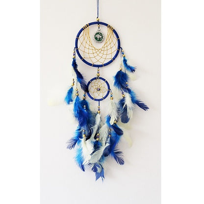 Zodiac Dream Catcher with Coloured Pendant - Just-Oz