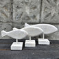 Fish Streamlined on Stands