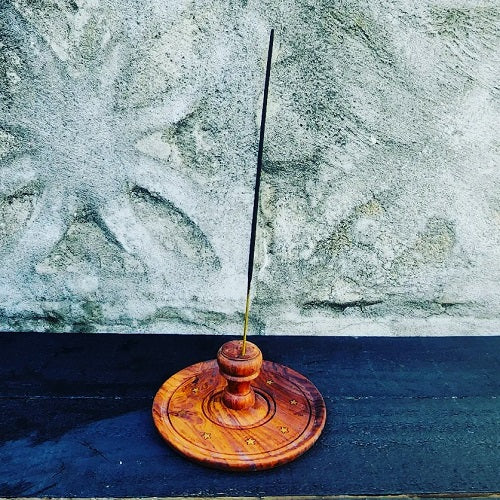 Incense Round Holder Large - Just-Oz