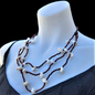 Necklace 3 String Bead and Shell - Just-Oz