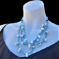 Necklace 3 String Bead and Shell - Just-Oz