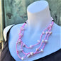 Necklace 3 String Bead and Shell - Just-Oz