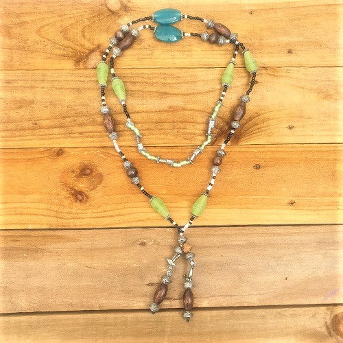 Necklace Mixed Beads - Just-Oz