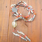 Necklace Coloured Glass Beads