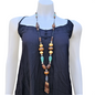 Necklace Big Wood Bead