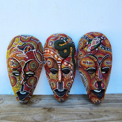 Painted & Carved Mask