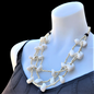 Necklace 3 String Bead and Shell - Just-Oz