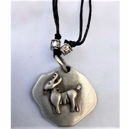 Necklace Pewter Zodiac Sign
