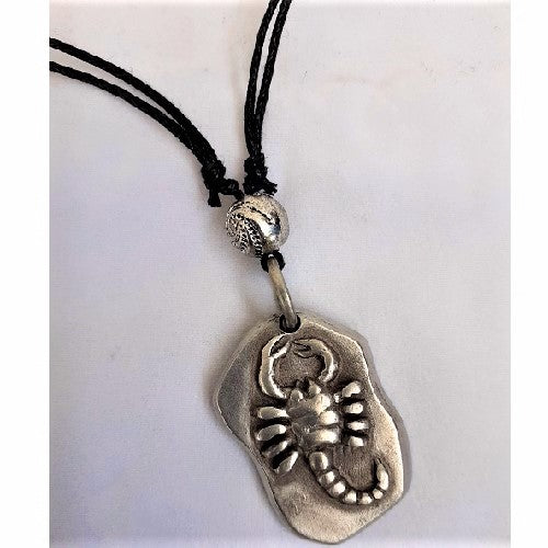 Necklace Pewter Zodiac Sign