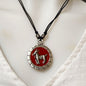 Necklace Pewter Zodiac Sign Round