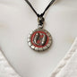 Necklace Pewter Zodiac Sign Round