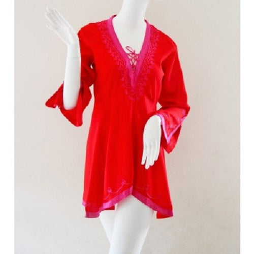 Red Moroccan Kaftan. - Just-Oz