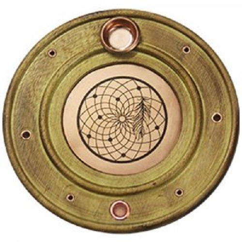 Ash Catcher Round Flat Dreamcatcher - Just-Oz